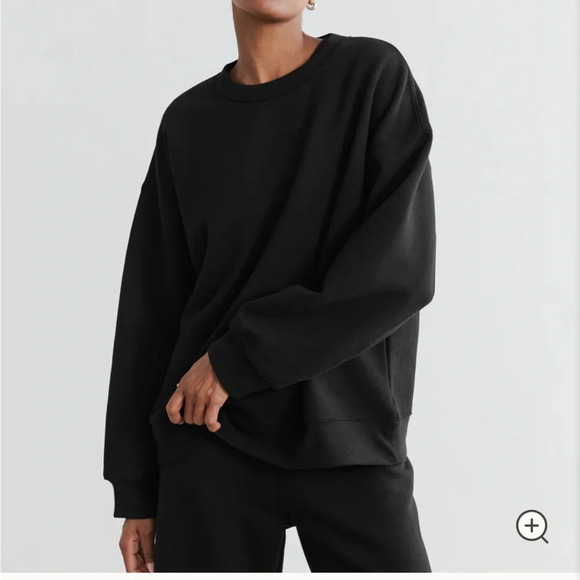 Jenni Kayne Marina Sweatshirt in Black size XS NWT - Picture 1 of 10